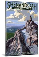 Shenandoah National Park, Virginia - StoNY Man Cliffs View-null-Mounted Poster