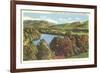 Shenandoah River, Virginia-null-Framed Premium Giclee Print