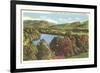 Shenandoah River, Virginia-null-Framed Premium Giclee Print