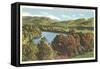 Shenandoah River, Virginia-null-Framed Stretched Canvas