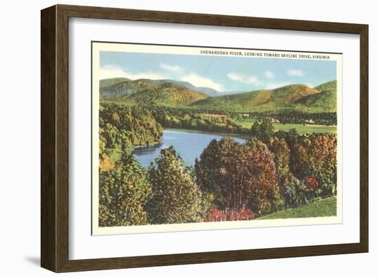 Shenandoah River, Virginia-null-Framed Art Print