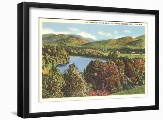 Shenandoah River, Virginia-null-Framed Art Print