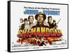 Shenandoah, UK Movie Poster, 1965-null-Framed Stretched Canvas