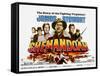 Shenandoah, UK Movie Poster, 1965-null-Framed Stretched Canvas