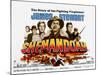 Shenandoah, UK Movie Poster, 1965-null-Mounted Art Print