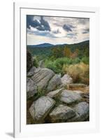 Shenandoah vista, Blue Ridge Parkway, Smoky Mountains, USA.-Anna Miller-Framed Photographic Print