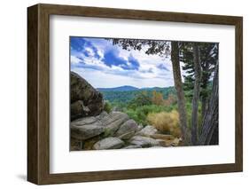 Shenandoah vista, Blue Ridge Parkway, Smoky Mountains, USA.-Anna Miller-Framed Photographic Print