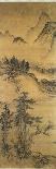 Mountainous Landscape-Sheng Tzu-Chao-Framed Stretched Canvas