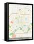 Shenyang, China Map-null-Framed Stretched Canvas
