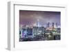 Shenzhen, China City Skyline at Twilight.-SeanPavonePhoto-Framed Photographic Print