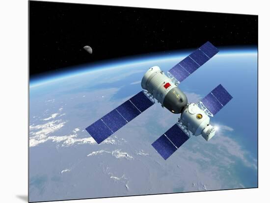 Shenzhou 5 Spaceflight, Artwork-Detlev Van Ravenswaay-Mounted Photographic Print