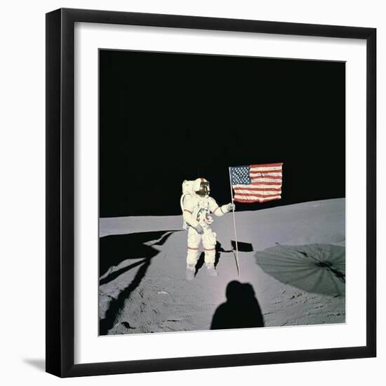 Shepard Moon Walk-null-Framed Premium Photographic Print