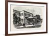 Shephard's Hotel. Egypt, 1879-null-Framed Giclee Print