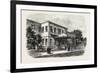 Shephard's Hotel. Egypt, 1879-null-Framed Giclee Print