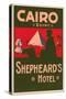 Shepheard's Hotel, Cairo, Egypt-null-Stretched Canvas