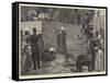 Shepheard's Hotel, Cairo-Richard Caton Woodville II-Framed Stretched Canvas