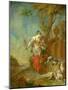 Shepherd and Shepherdess-Januarius Zick-Mounted Giclee Print