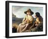 Shepherd and Shepherdess-Abraham Bloemaert-Framed Giclee Print