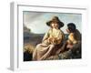 Shepherd and Shepherdess-Abraham Bloemaert-Framed Giclee Print