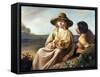 Shepherd and Shepherdess-Abraham Bloemaert-Framed Stretched Canvas