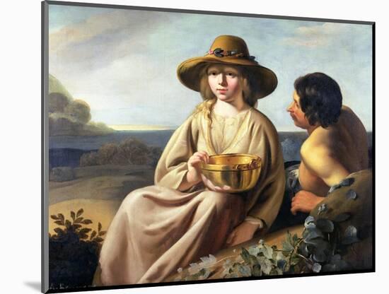 Shepherd and Shepherdess-Abraham Bloemaert-Mounted Giclee Print