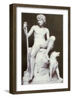 Shepherd Boy, 1817-Bertel Thorvaldsen-Framed Giclee Print