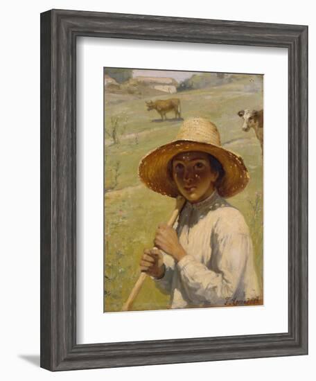 Shepherd Boy, 1909-Grigori Grigoryevich Myasoedov-Framed Giclee Print