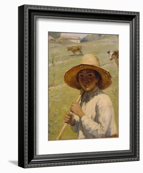 Shepherd Boy, 1909-Grigori Grigoryevich Myasoedov-Framed Giclee Print