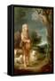 Shepherd Boy Listening to a Magpie-Thomas Gainsborough-Framed Stretched Canvas