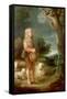 Shepherd Boy Listening to a Magpie-Thomas Gainsborough-Framed Stretched Canvas