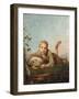 Shepherd Boy with a Pipe, 1820S-Alexei Gavrilovich Venetsianov-Framed Giclee Print