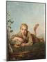 Shepherd Boy with a Pipe, 1820S-Alexei Gavrilovich Venetsianov-Mounted Giclee Print