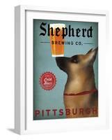 Shepherd Brewing Co Pittsburgh-Ryan Fowler-Framed Art Print