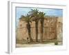 Shepherd by the Town Walls, Essaouira, Morocco, North Africa, Africa-Hodson Jonathan-Framed Photographic Print