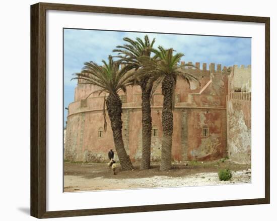 Shepherd by the Town Walls, Essaouira, Morocco, North Africa, Africa-Hodson Jonathan-Framed Photographic Print