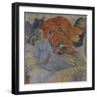 Shepherd Girl, 1907-Alexei Yeremeevich Karev-Framed Giclee Print