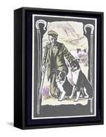 Shepherd Laddie O' the Hills, 1997-Karen Cater-Framed Stretched Canvas