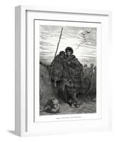 Shepherd of Alava, Spain, 1886-Gustave Doré-Framed Giclee Print