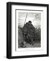 Shepherd of Alava, Spain, 1886-Gustave Doré-Framed Premium Giclee Print