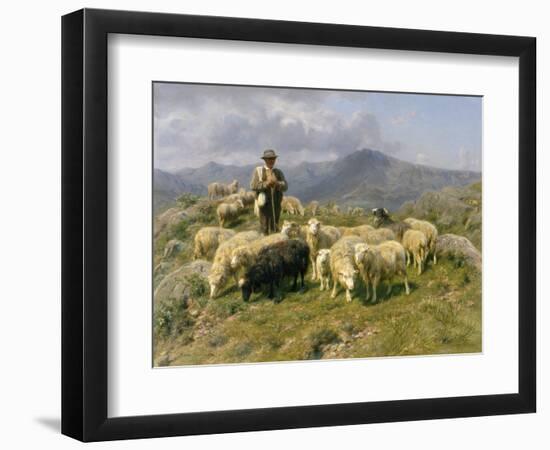 Shepherd of the Pyrenees, 1888-Rosa Bonheur-Framed Premium Giclee Print