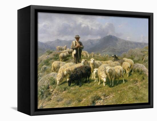 Shepherd of the Pyrenees, 1888-Rosa Bonheur-Framed Stretched Canvas