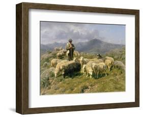 Shepherd of the Pyrenees, 1888-Rosa Bonheur-Framed Giclee Print