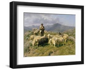 Shepherd of the Pyrenees, 1888-Rosa Bonheur-Framed Giclee Print