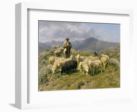 Shepherd of the Pyrenees, 1888-Rosa Bonheur-Framed Giclee Print