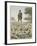 Shepherd on Stilts, Landes, France-null-Framed Giclee Print