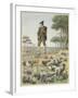 Shepherd on Stilts, Landes, France-null-Framed Giclee Print