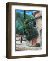 Shepherd, Peralta, Tuscany, 2001-Trevor Neal-Framed Giclee Print