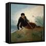 Shepherd Playing a Pipe, 1786-7-Francisco de Goya-Framed Stretched Canvas