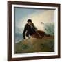 Shepherd Playing a Pipe, 1786-7-Francisco de Goya-Framed Giclee Print