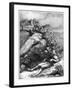 Shepherd Resting, C1860-1910-Alphonse Legros-Framed Giclee Print